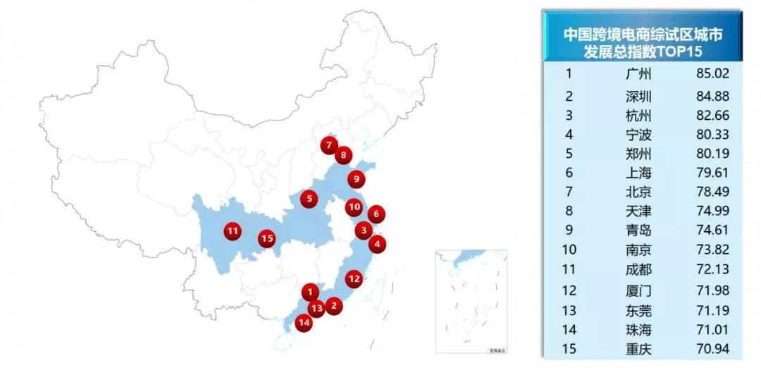 2020中国跨境电商综试区城市发展指数发布(图2)